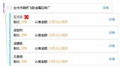 台州市路桥飞跃金属压铸厂
